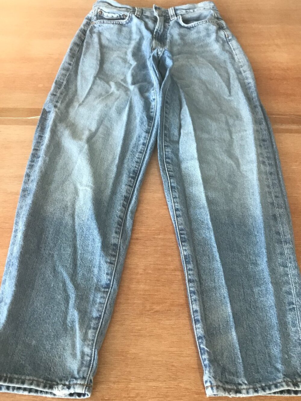 Agolde 80's Jeans Women 23 Blue High Rise Medium Wash Stretch Sculpting 20228